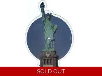 FM ‎– American Girls - UK Limited Edition 2 Track 7" Shaped Picture Disc